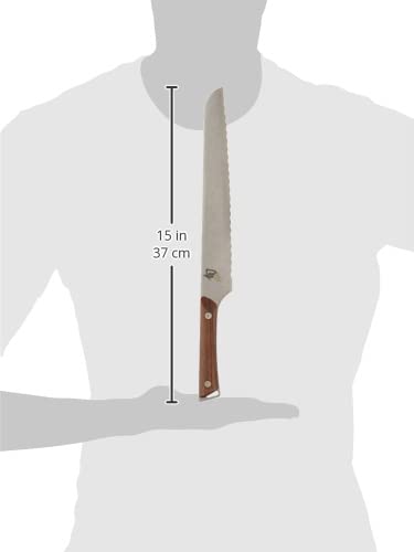 Shun Cutlery Kanso Chef's Knife 8”, Gyuto-Style Kitchen Knife, Ideal for All-Around Food Preparation, Authentic, Handcrafted Japanese Knife, Professional Chef Knife