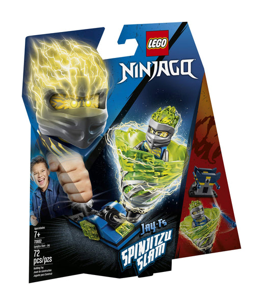 LEGO NINJAGO Spinjitzu Slam Jay 70682 Building Kit (72 Pieces)