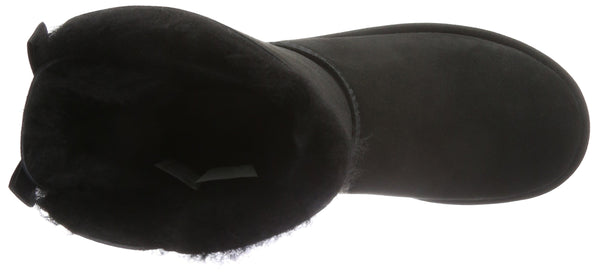 UGG Women's Bailey Bow II Winter Boot (Black, 6)
