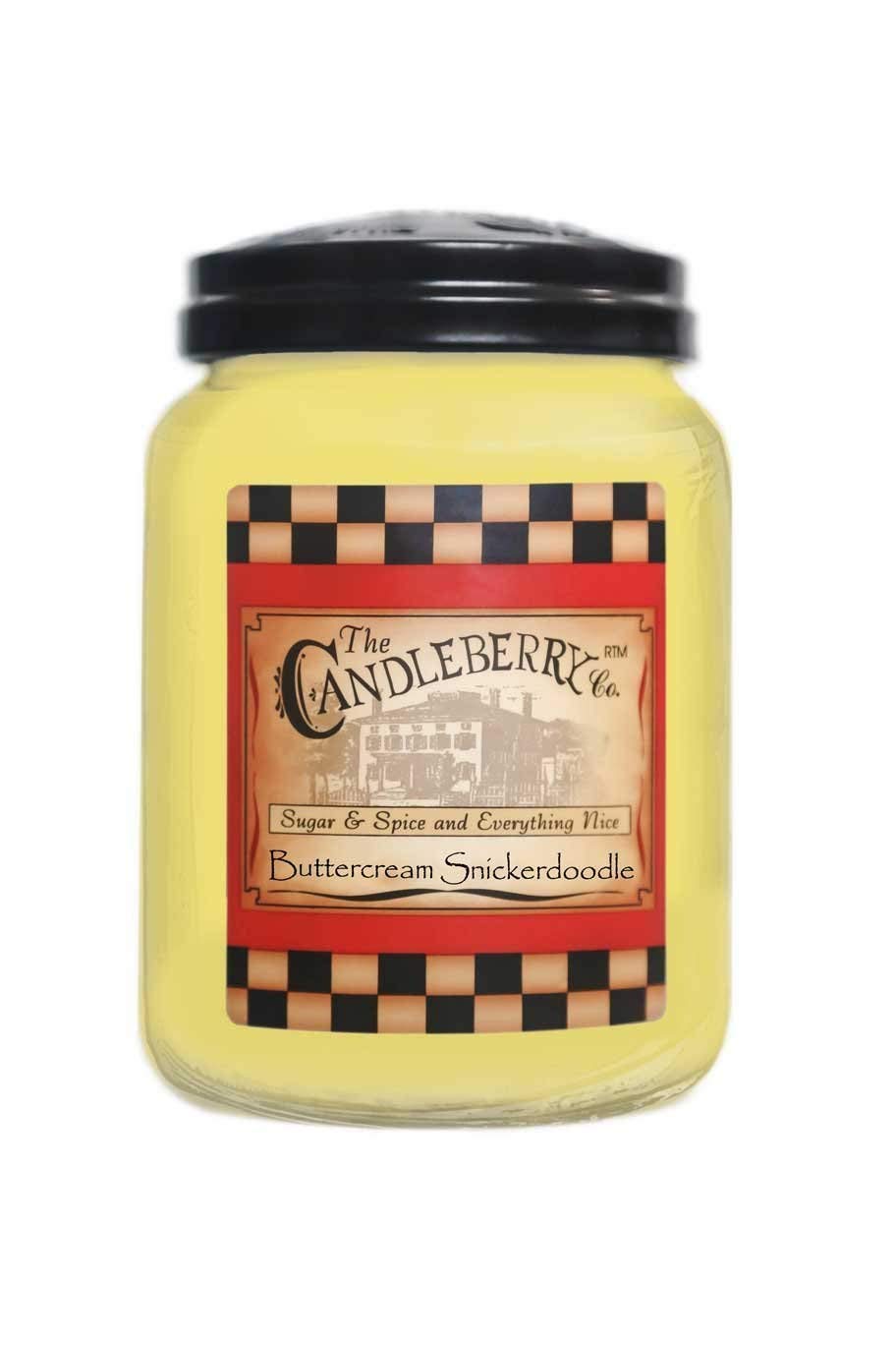 Candleberry Buttercream Snickerdoodle 26 oz. Large Jar Candle