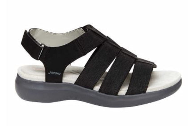 Jsport Women's sandals, Comfort Ankle Strap Light Weight Casual Walking Sandals