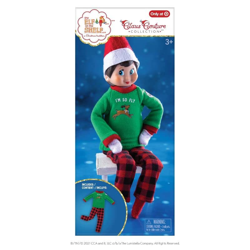 The Elf on the Shelf Claus Couture I'm So Fly PJs (Elf Not Included)