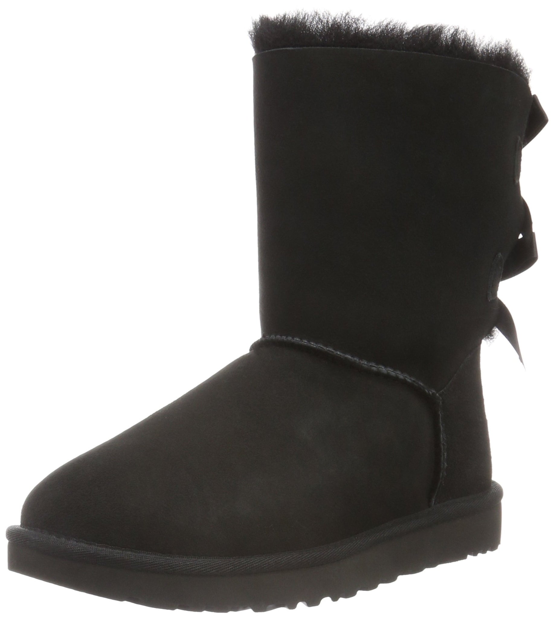 UGG Women's Bailey Bow II Winter Boot (Black, 6)