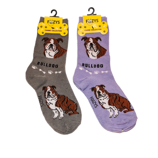 Foozys Unisex Crew Socks Canine Collection