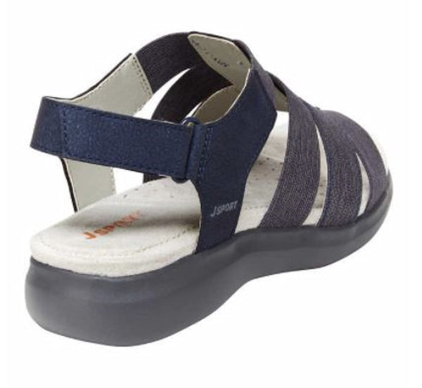 Jsport Women's sandals, Comfort Ankle Strap Light Weight Casual Walking Sandals