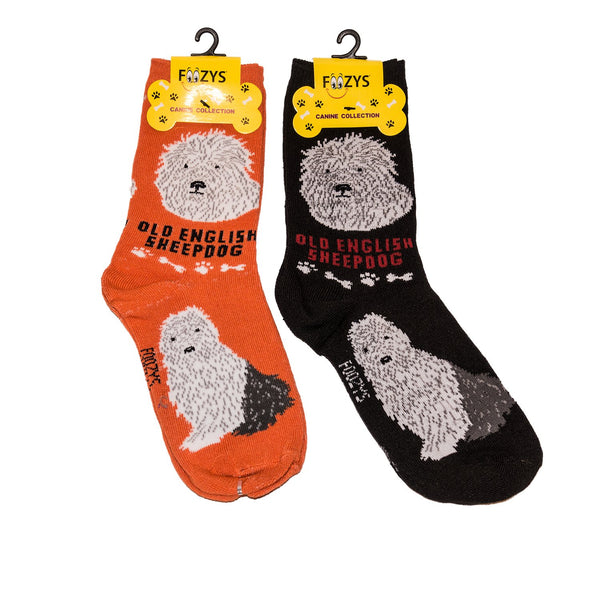 Foozys Unisex Crew Socks Canine Collection