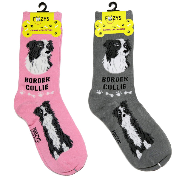 Foozys Unisex Crew Socks Canine Collection