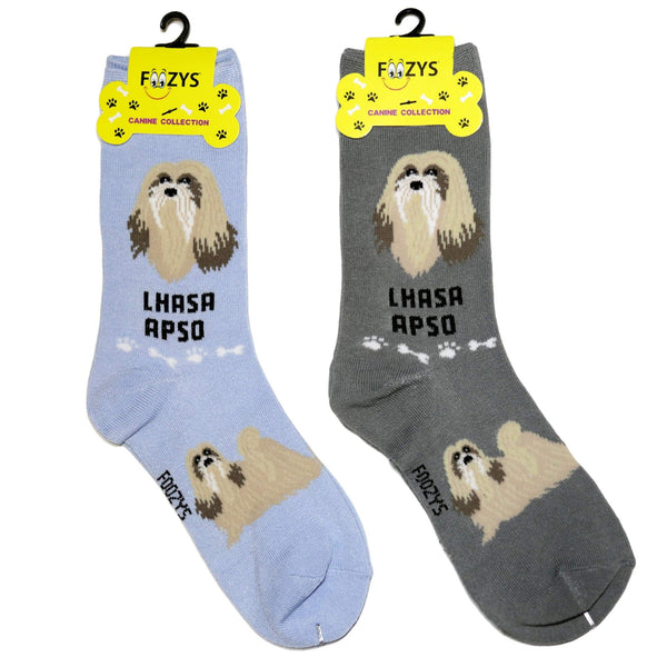 Foozys Unisex Crew Socks Canine Collection