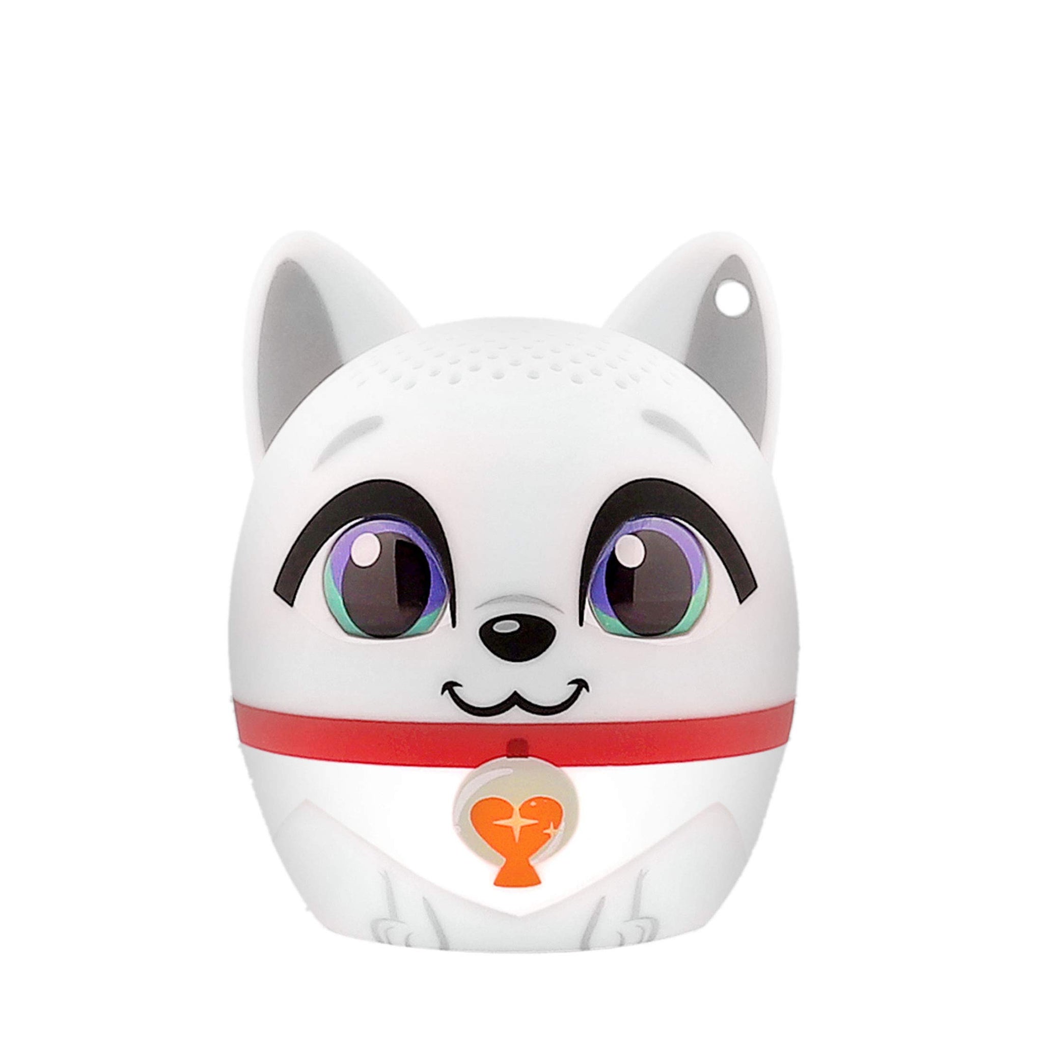 My Audio Pet Mini Bluetooth Animal Wireless Speaker - True Wireless Stereo  Pair with Another TWS Pet for Powerful Rich Room-Filling Sound - Elf on the Shelf (Arctic Fox)