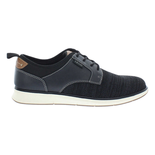 Izod Drift Oxford Casual Shoes for Men, Breathable Knit Lightweight Memory Foam Fashion Sneaker