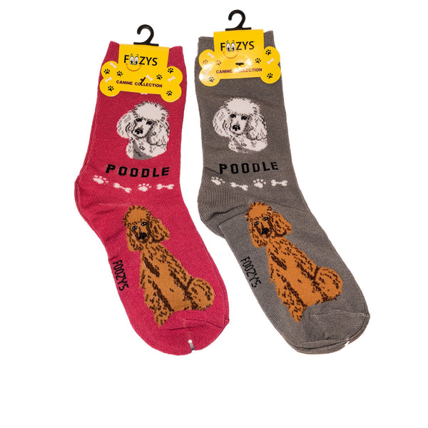 Foozys Unisex Crew Socks Canine Collection