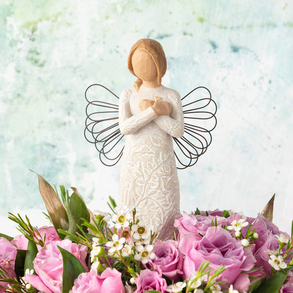 Willow Tree Remembrance Angel, Sculpted Hand-Painted Figure