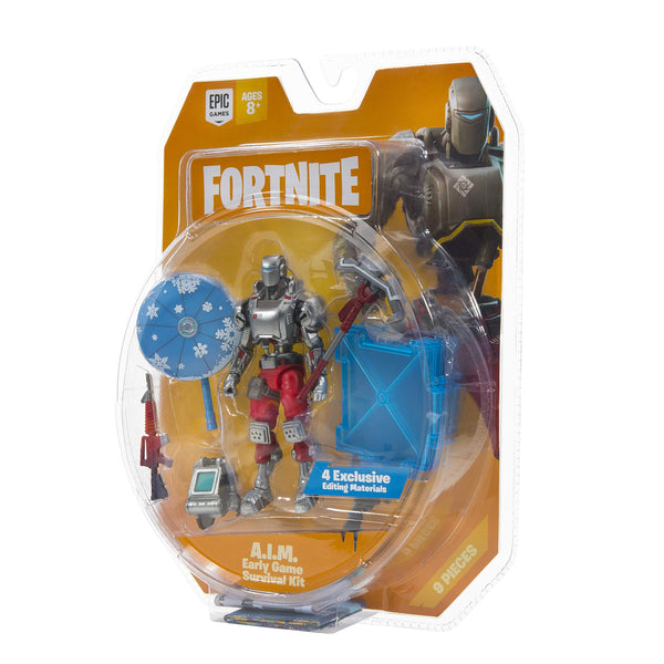 Fortnite Early Game Survival Kit Figure Pack, A.I.M.