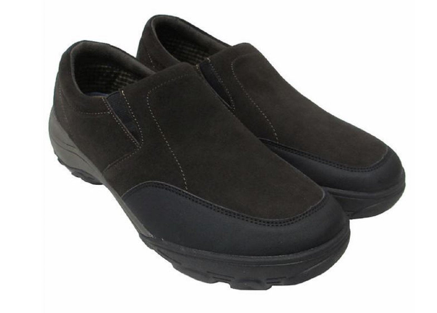 Weatherproof Vintage Men's Local Brown Suede Casual Slip On Shoe 684811