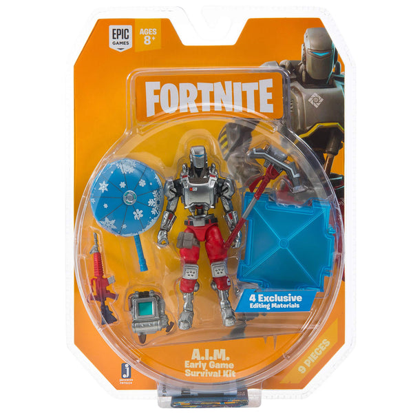 Fortnite Early Game Survival Kit Figure Pack, A.I.M.