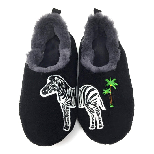 Oooh Geez Women's Cozy Slippers, Warm Comfy House Slippers, Tiger King Fuzzy Indoor Super Soft Animal Slipper