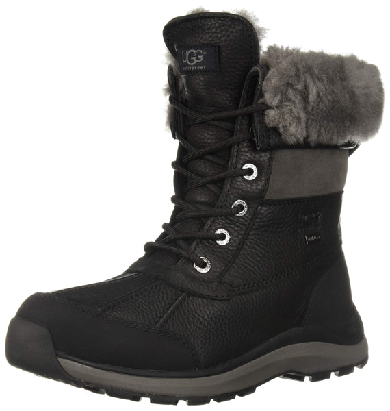 UGG Women's Black Adirondack III Snow Boot - Warm, Dry, Winter Boots