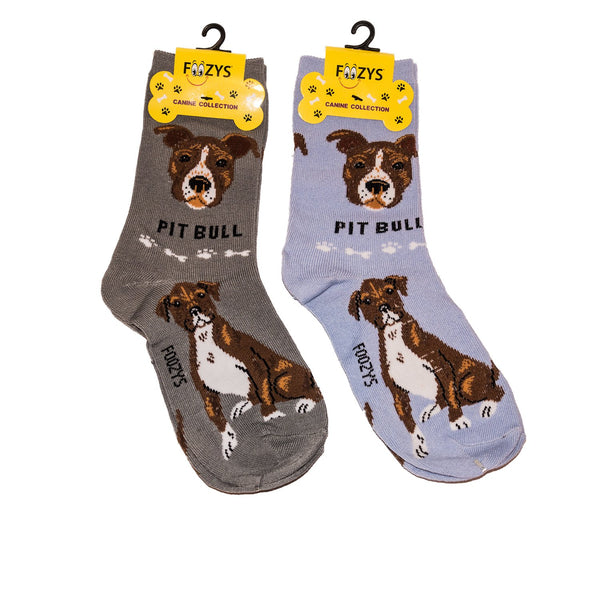 Foozys Unisex Crew Socks Canine Collection