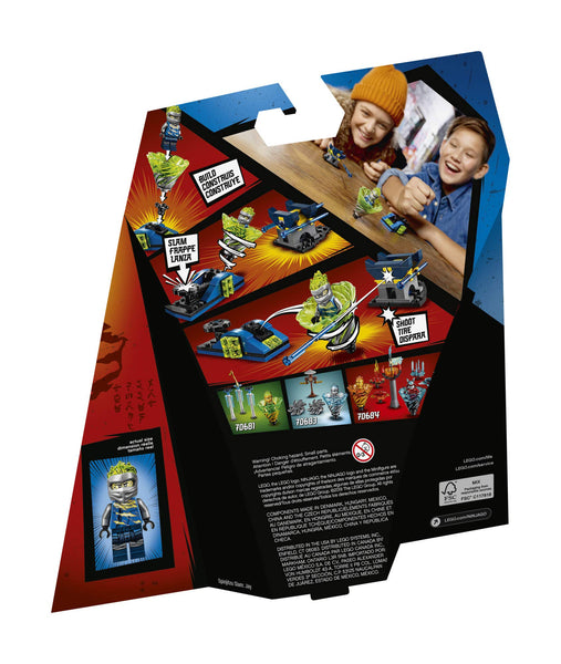 LEGO NINJAGO Spinjitzu Slam Jay 70682 Building Kit (72 Pieces)