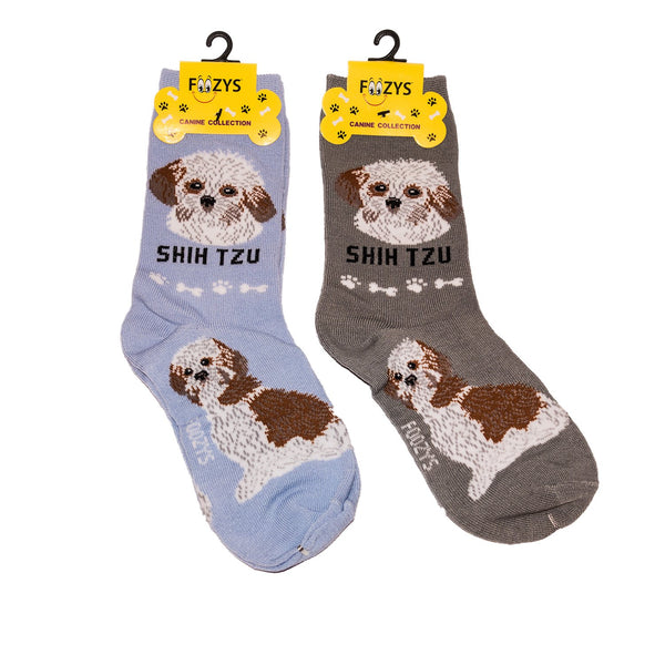 Foozys Unisex Crew Socks Canine Collection