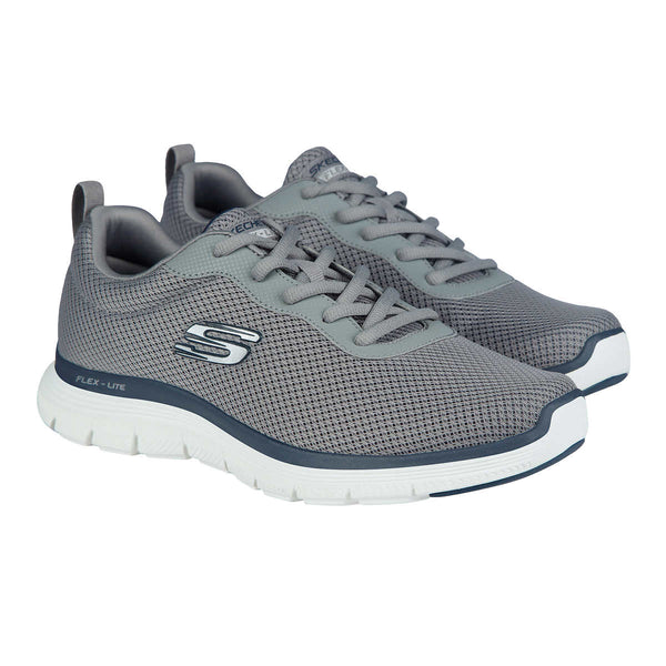 Skechers Men's Flex Advantage Shoe (Grey, 8)