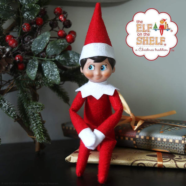 The Elf on the Shelf: A Christmas Tradition Girl Dark Tone - Includes Doll, Book and box.