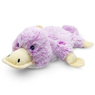 Platypus Warmies Cozy Plush Heatable Lavender Scented Stuffed Animal