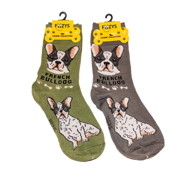 Foozys Unisex Crew Socks Canine Collection