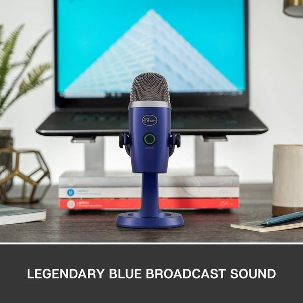 Blue Yeti Nano Premium USB Microphone for PC, Mac, Gaming, Recording, Streaming, Podcasting, Condenser Mic
