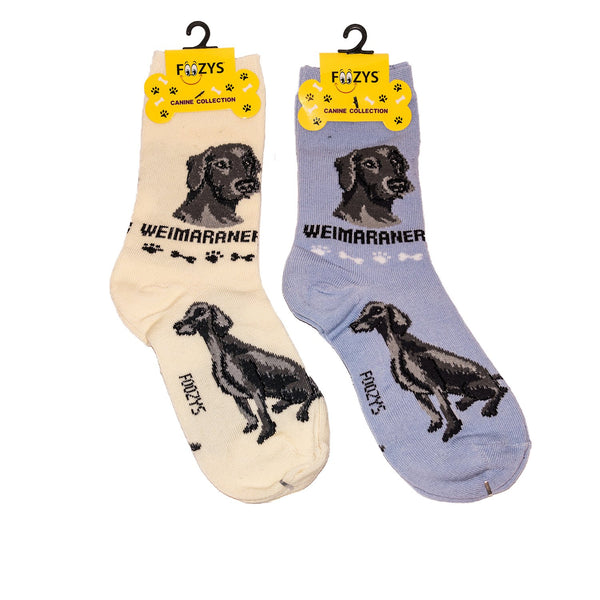 Foozys Unisex Crew Socks Canine Collection